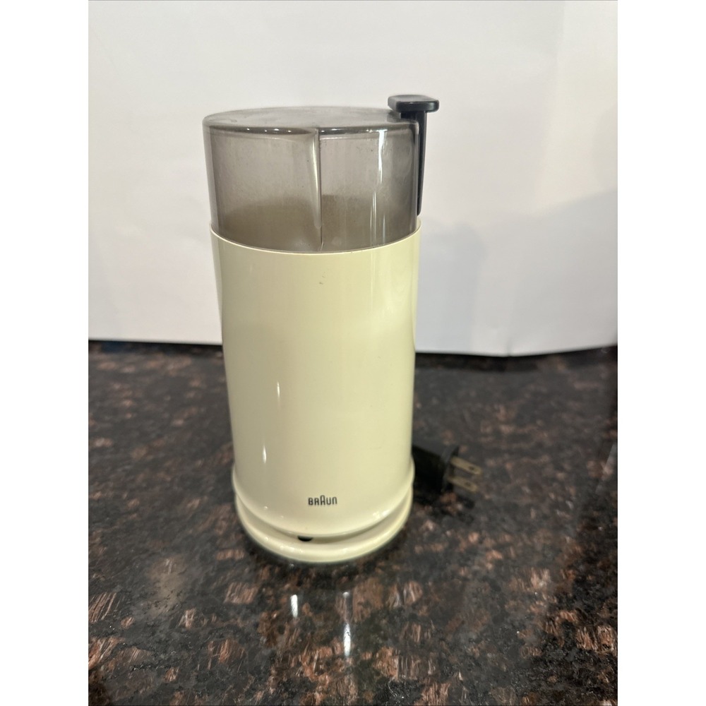 Braun Grinder Aromatic Coffee Grinder Type 4041 Off White Made in Spain
